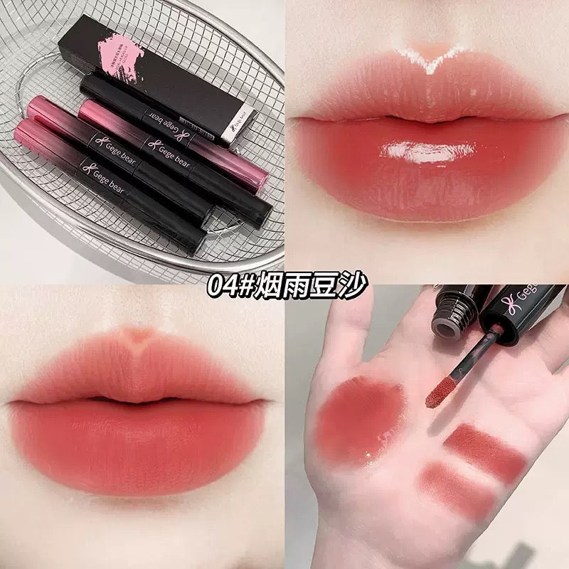 A Gege bear gloss + mud 2 in 1