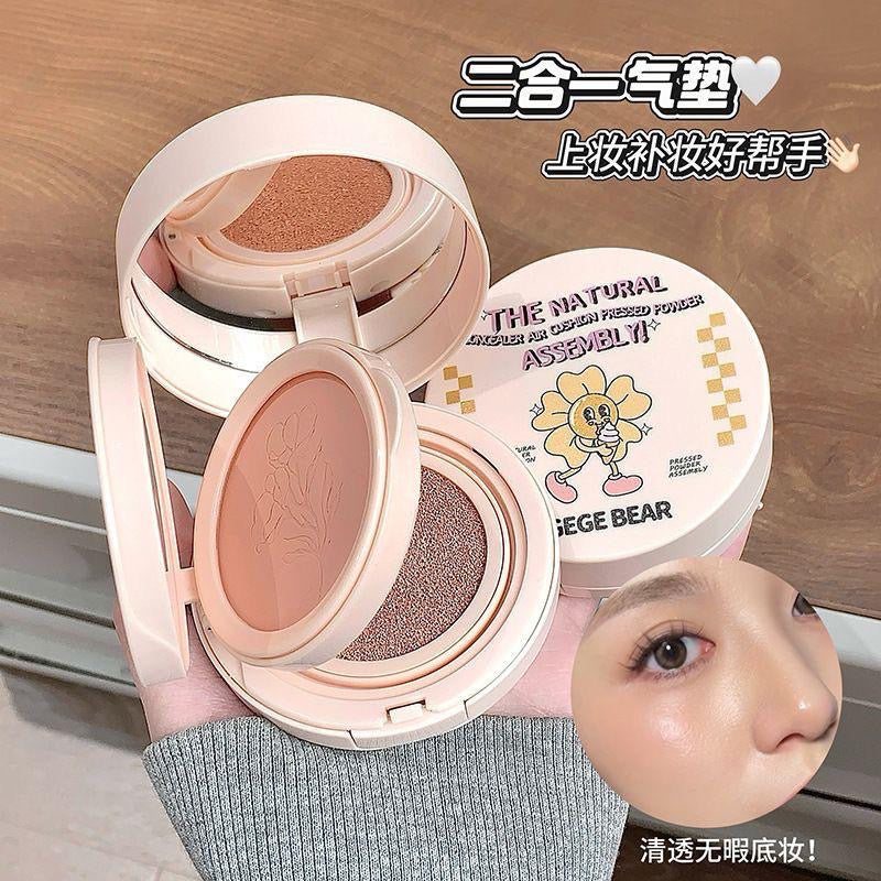 AGege bear combo foundation + compact