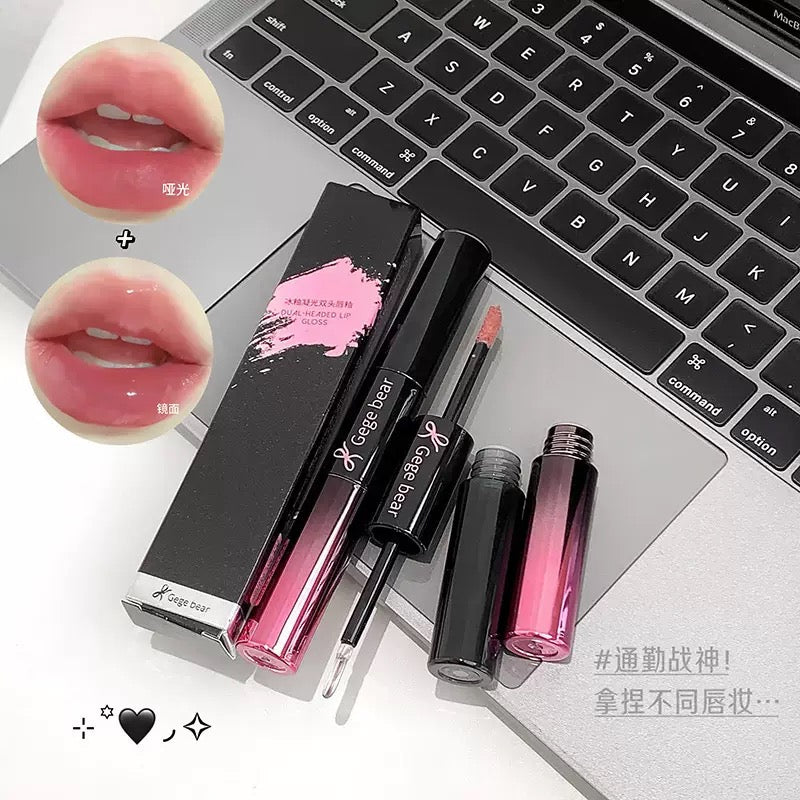 A Gege bear gloss + mud 2 in 1