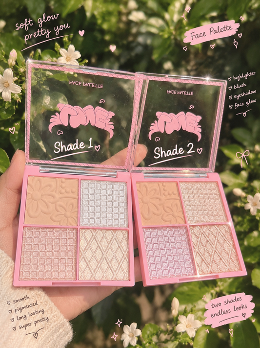 Royal princess highlighter & contour platte