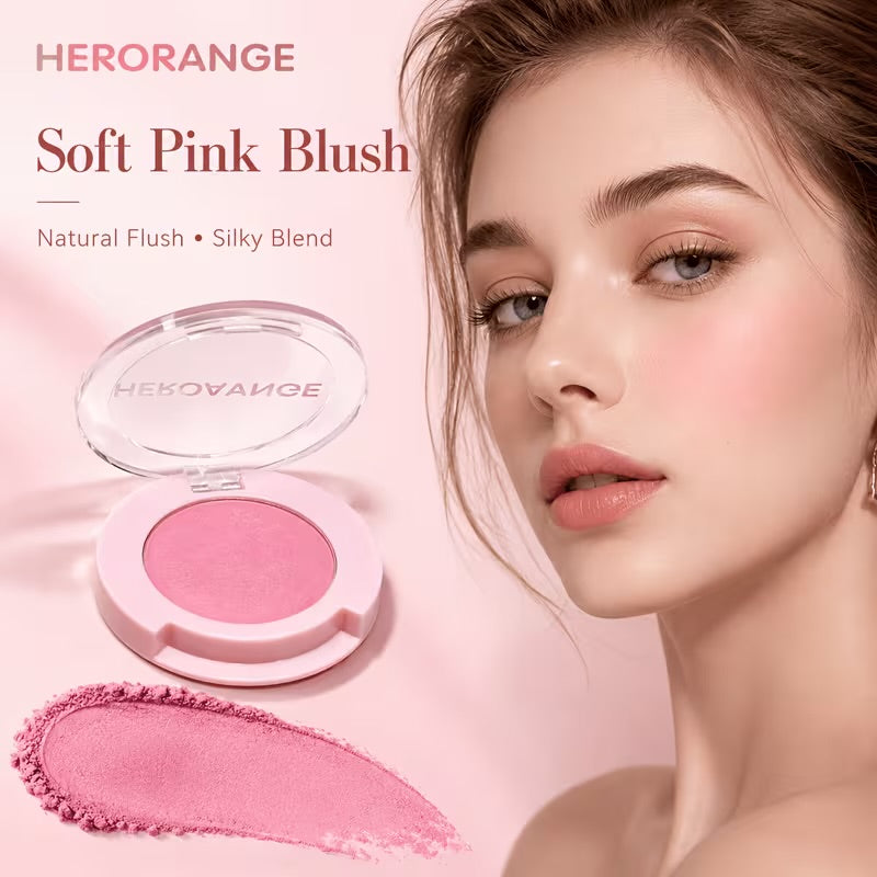 A aHeroange  pink makeup set 7 in 1