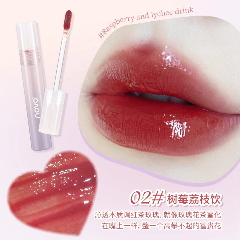 A Novo hydrating lip tinted gloss