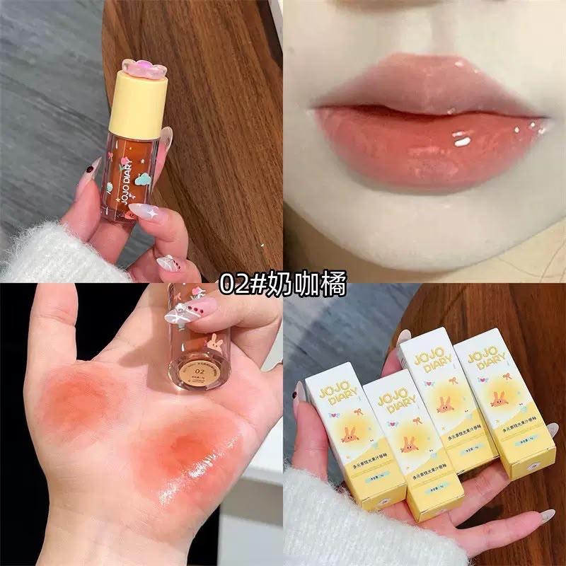 A Jojo diary flower lip glaze