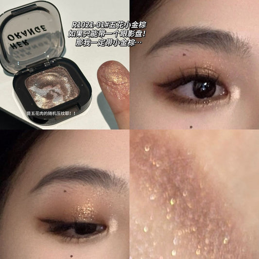 A Herorange highlighter + glitter