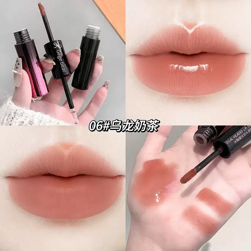 A Gege bear gloss + mud 2 in 1