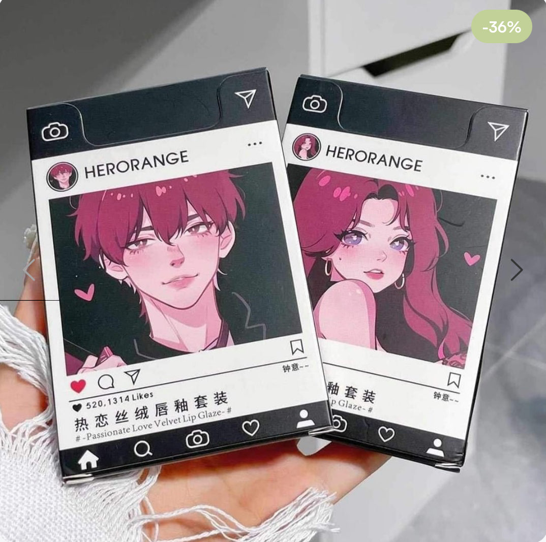 A Herorange passionate love set