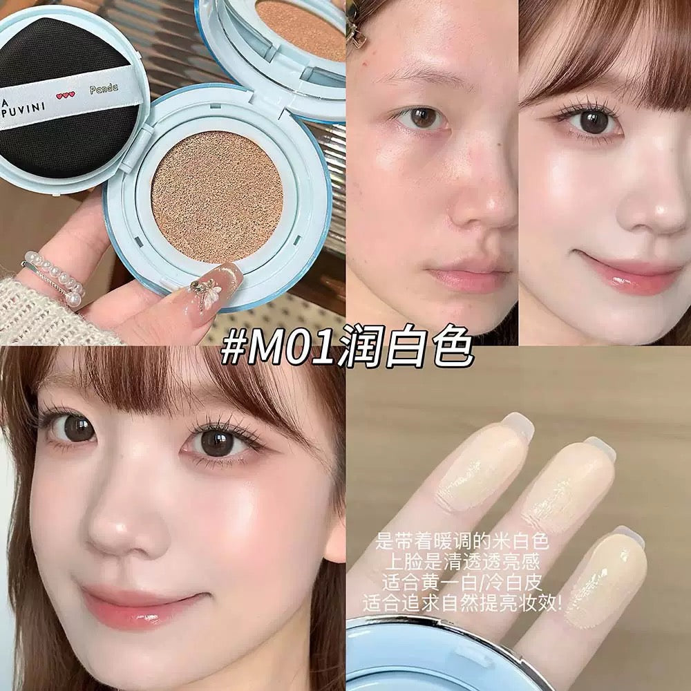 Cappuvinni cushion foundation with charm 🧚🏻