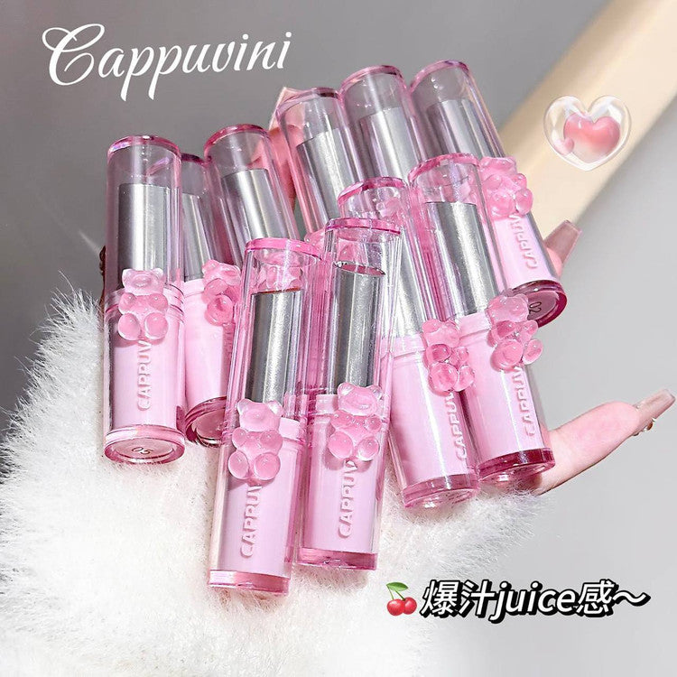 A cappuvini gummy bear mirror lip gloss