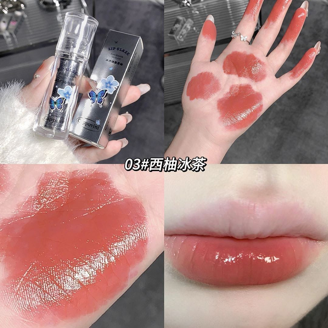 A cappuvini iced mirror lip glaze