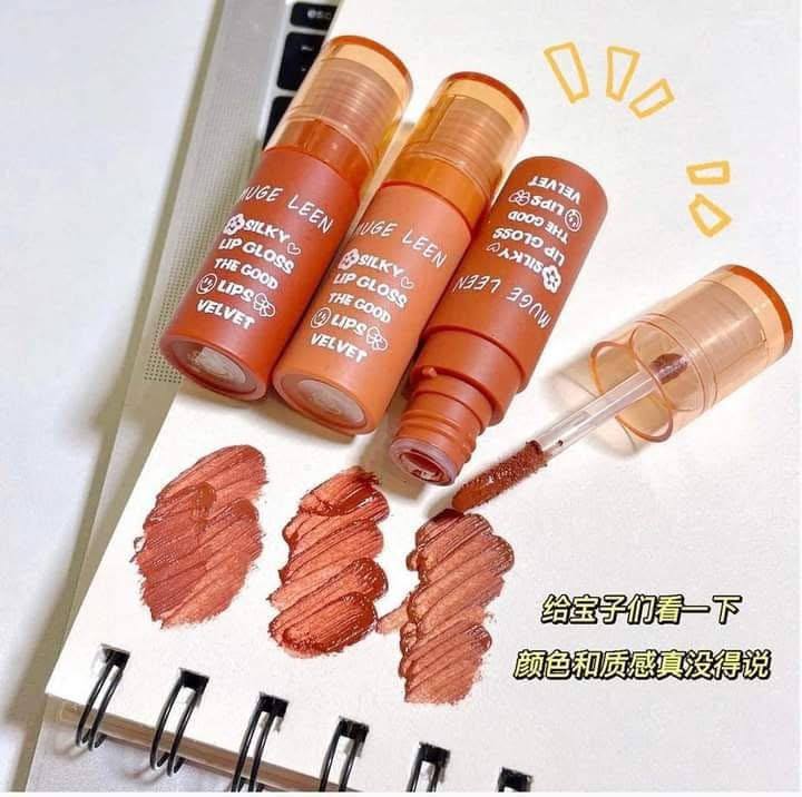 Mugleen velvety lip mud set of 3
