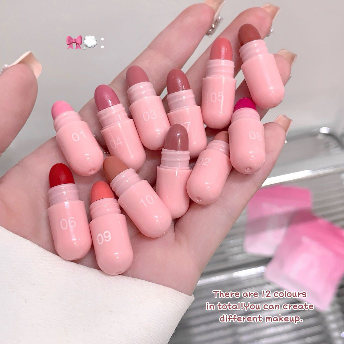 Magic casa 2 in 1 cheek & lip balm (12pcs )
