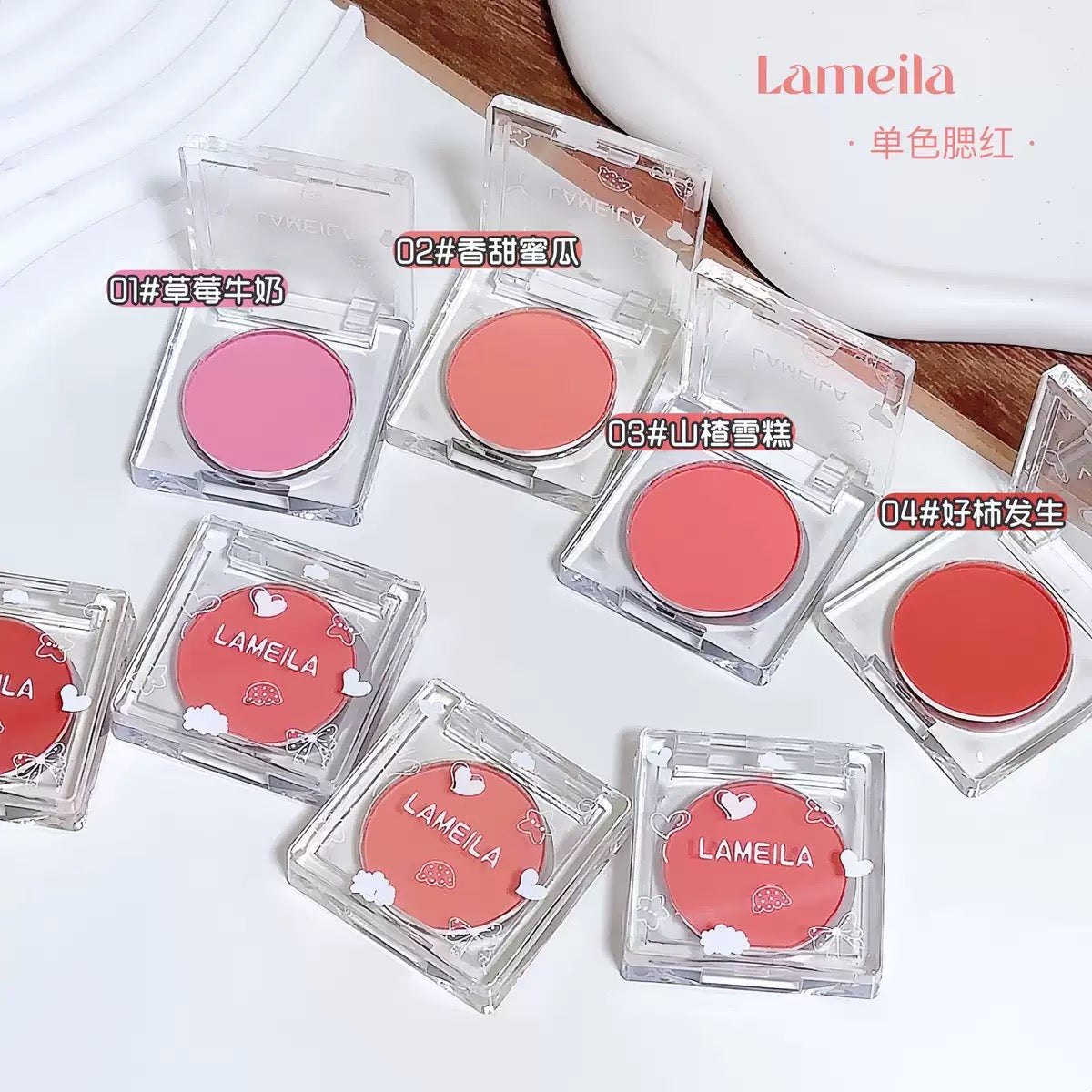 A aLameila blush powder ( pigmented)