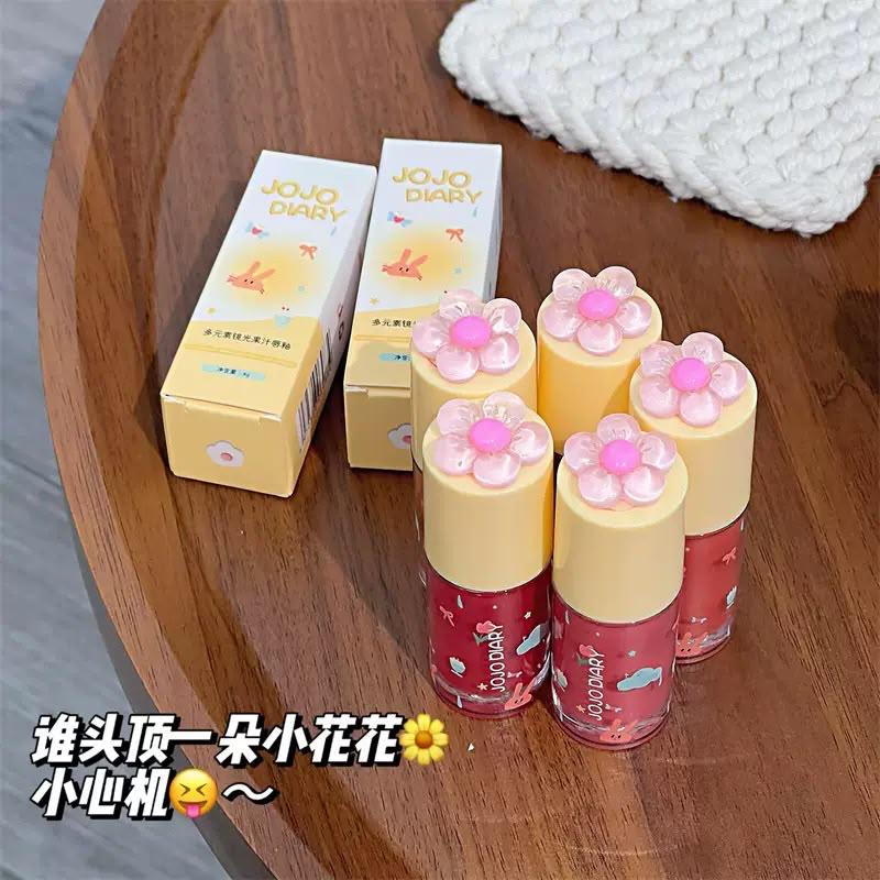 A Jojo diary flower lip glaze
