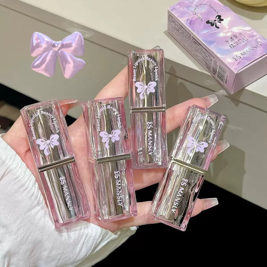 A aMansly shinning  bow gloss⋆.𐙚 ̊