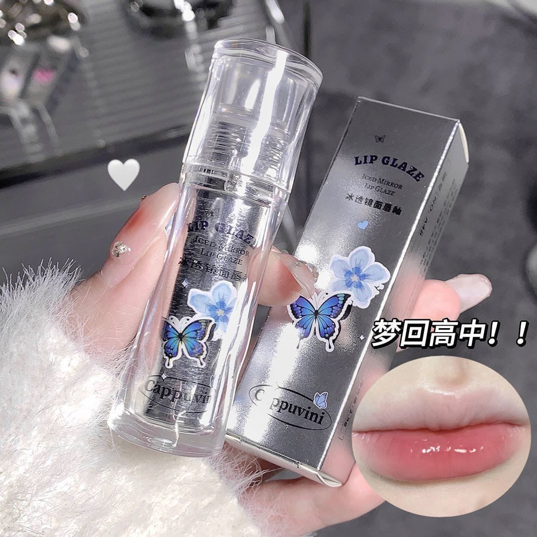 A cappuvini iced mirror lip glaze