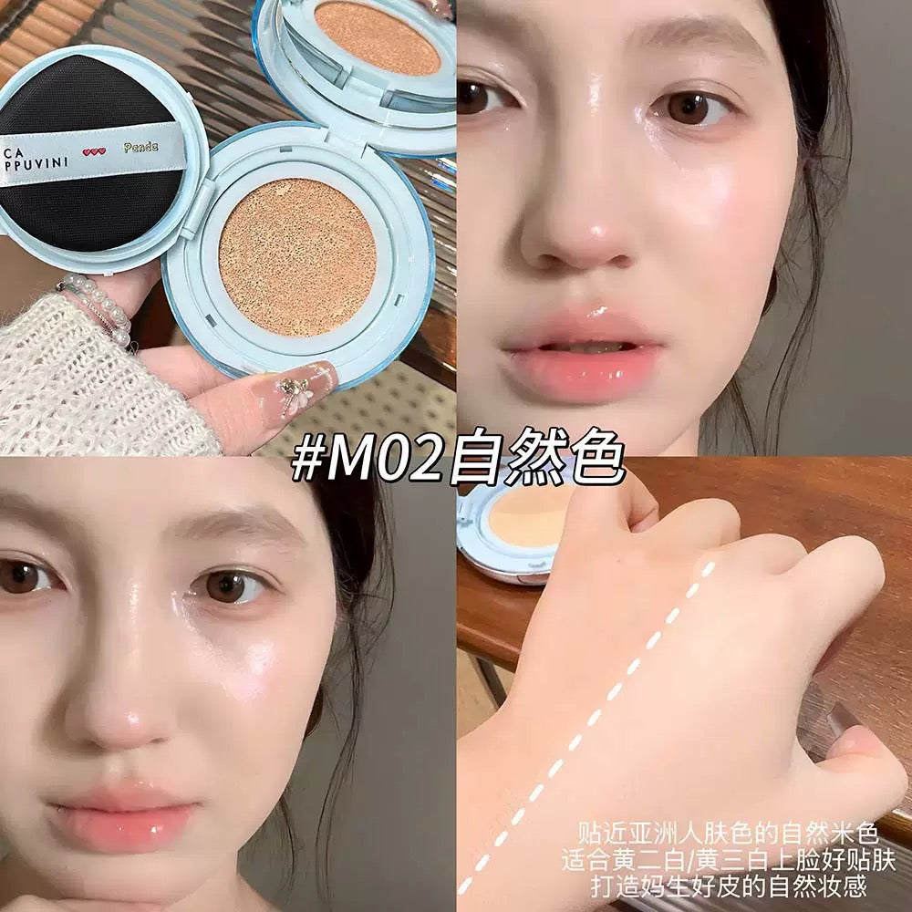 Cappuvinni cushion foundation with charm 🧚🏻
