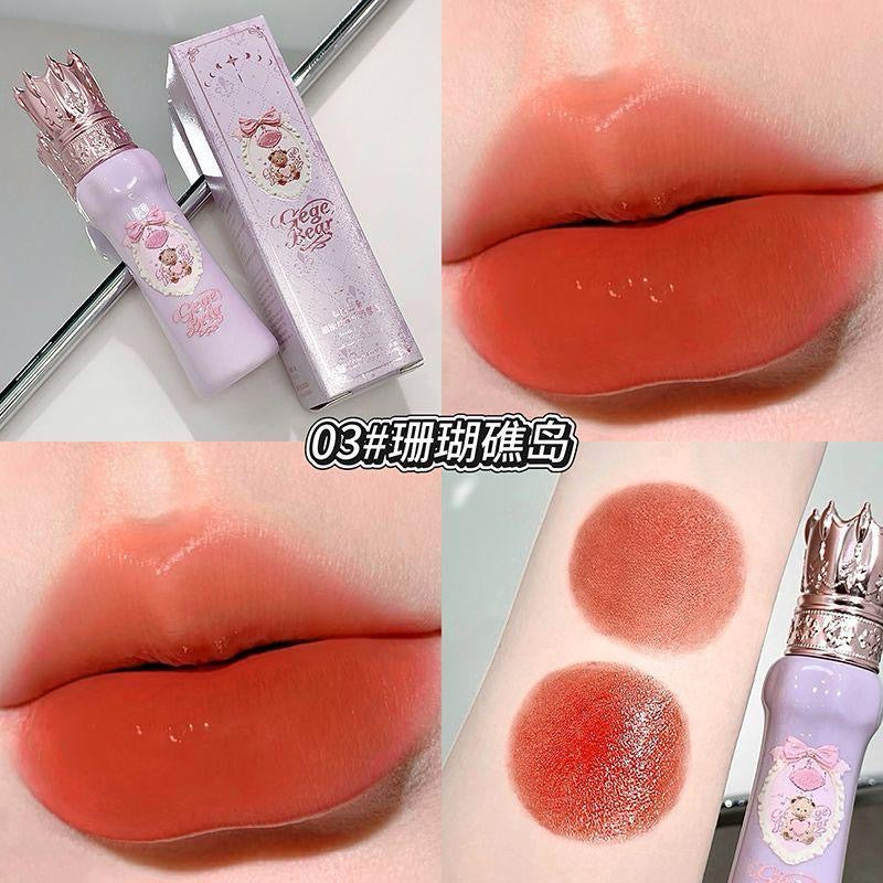 Gege bear royal silk cream lip mud