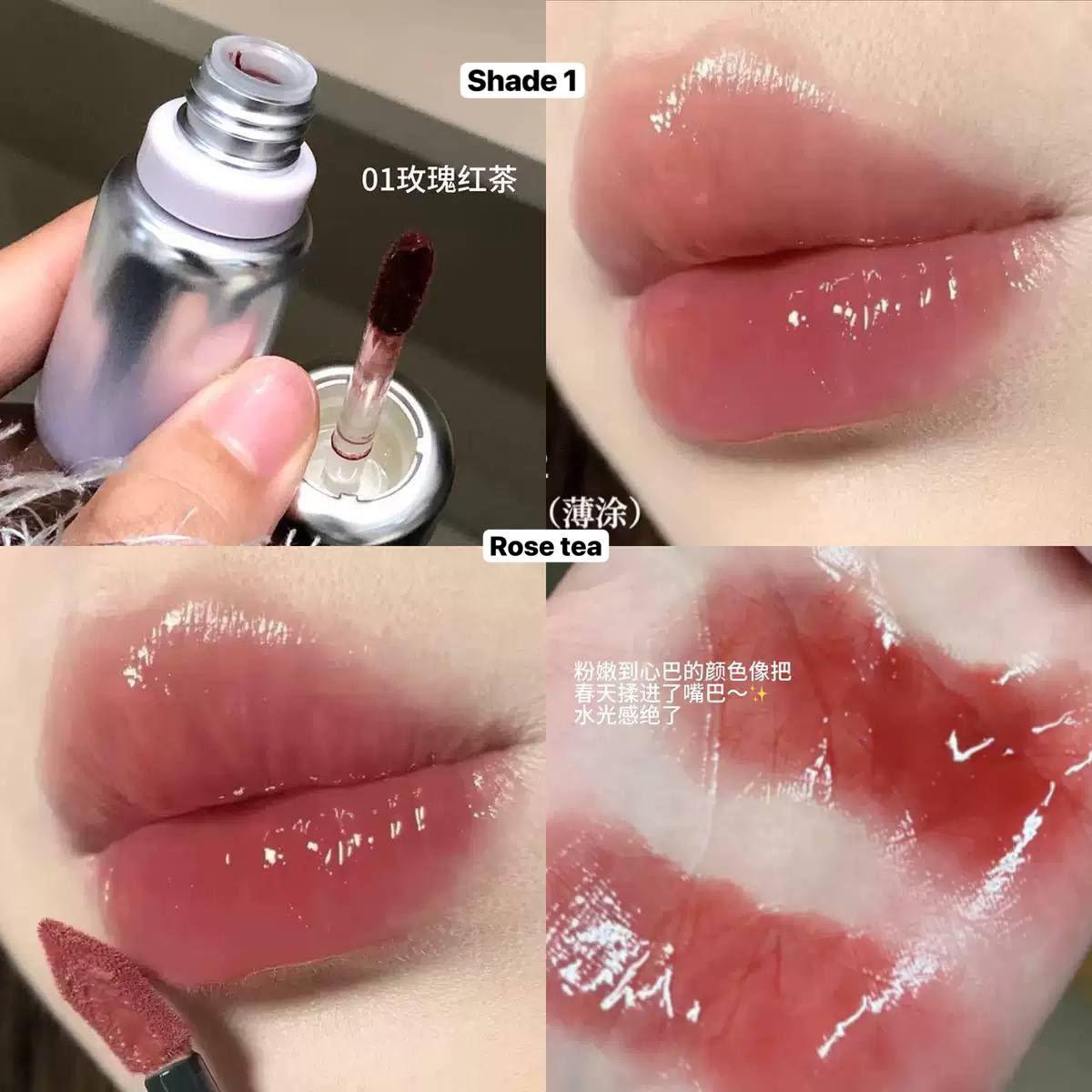 Pinky focus gorgeous mirror  lip glaze