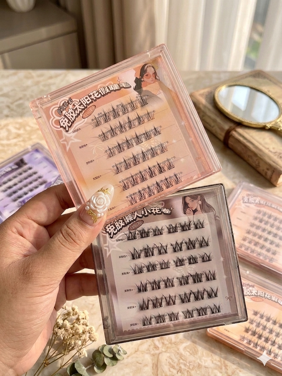 A False lashes ( no glue needed )