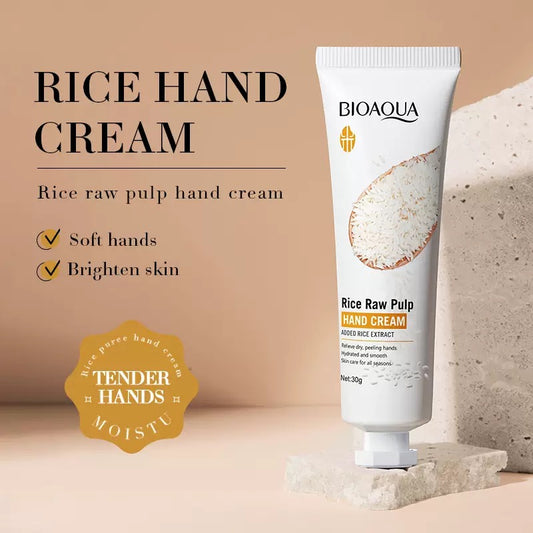 Bioaqua rice 🌾 hand cream 30g