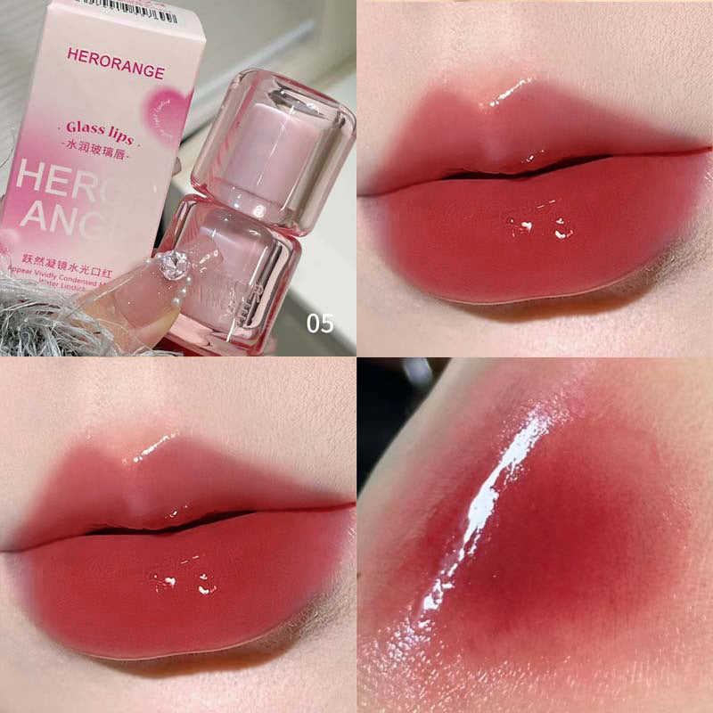 A aHeroange water glass gloss 💗