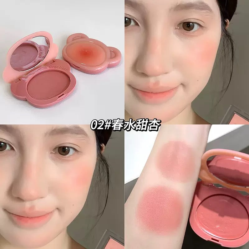 A Gege bear blush teddy mirror