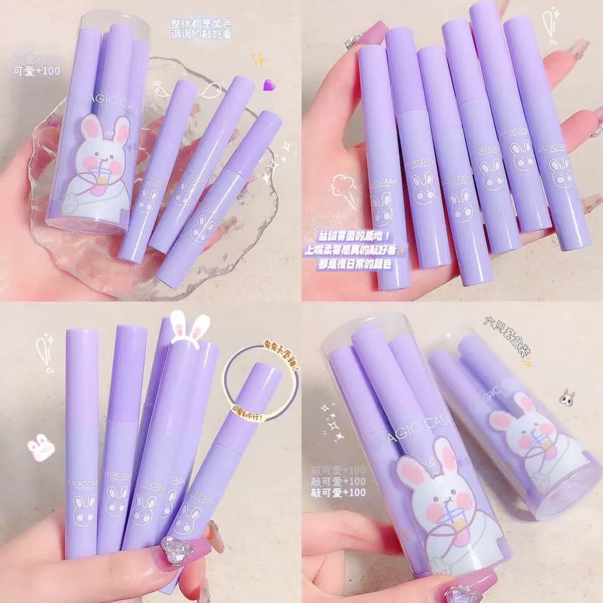Magic casa lip matte 6 pcs 450