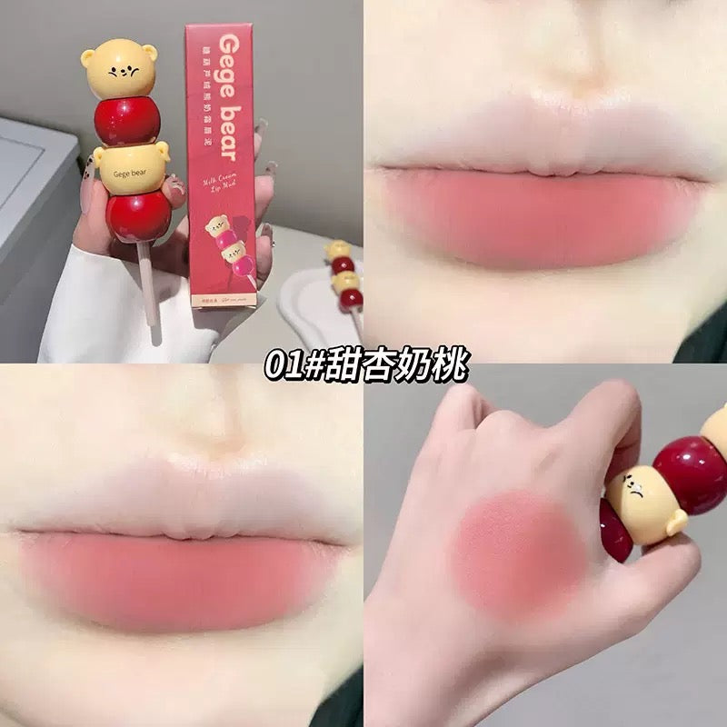 Gege bear sugar gourd velvet cream lip mud 🌷