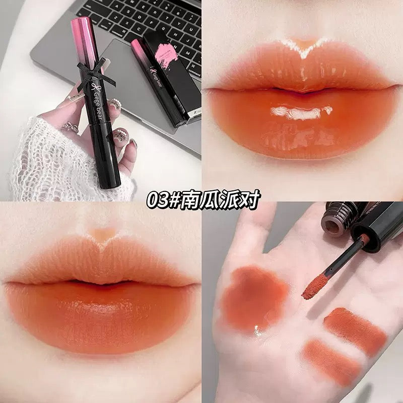 A Gege bear gloss + mud 2 in 1