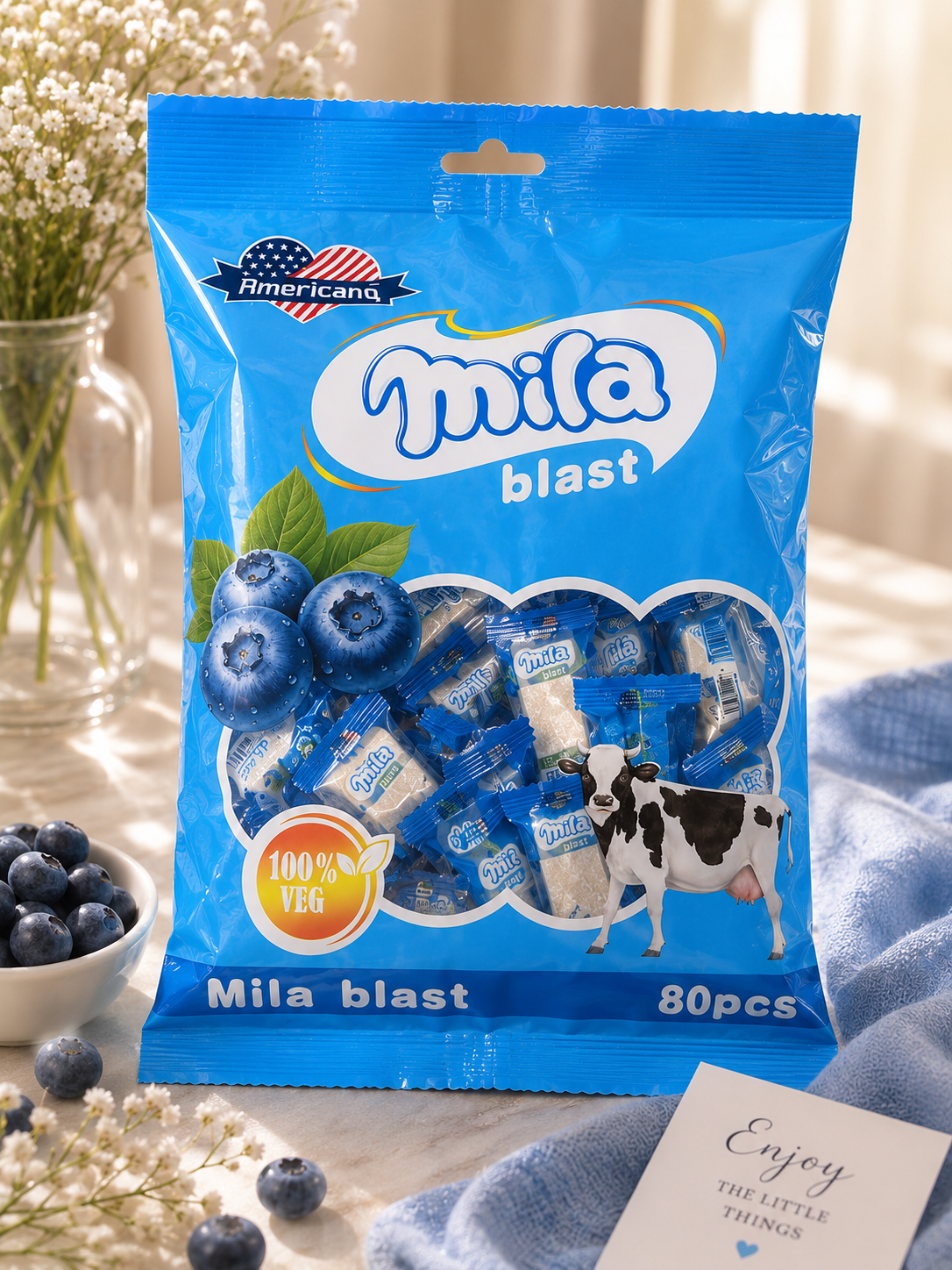 Viral cow milk candy americano