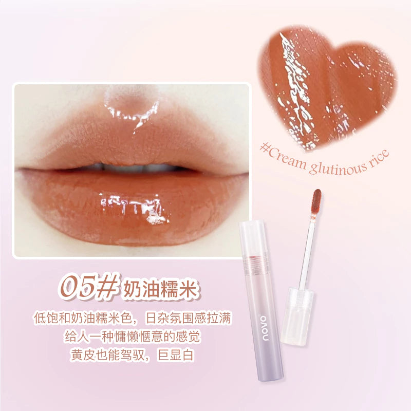 A Novo hydrating lip tinted gloss