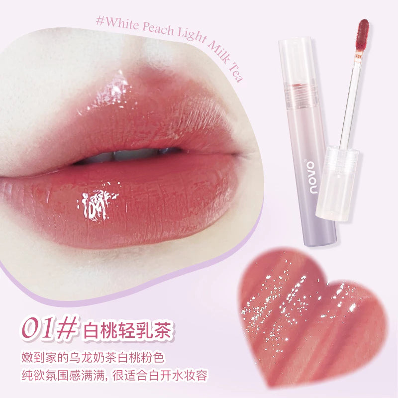 A Novo hydrating lip tinted gloss
