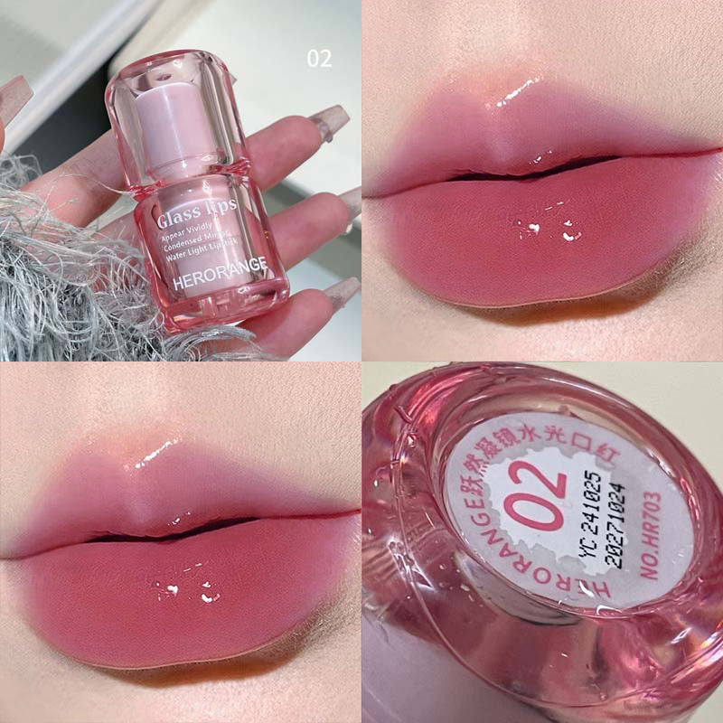 A aHeroange water glass gloss 💗