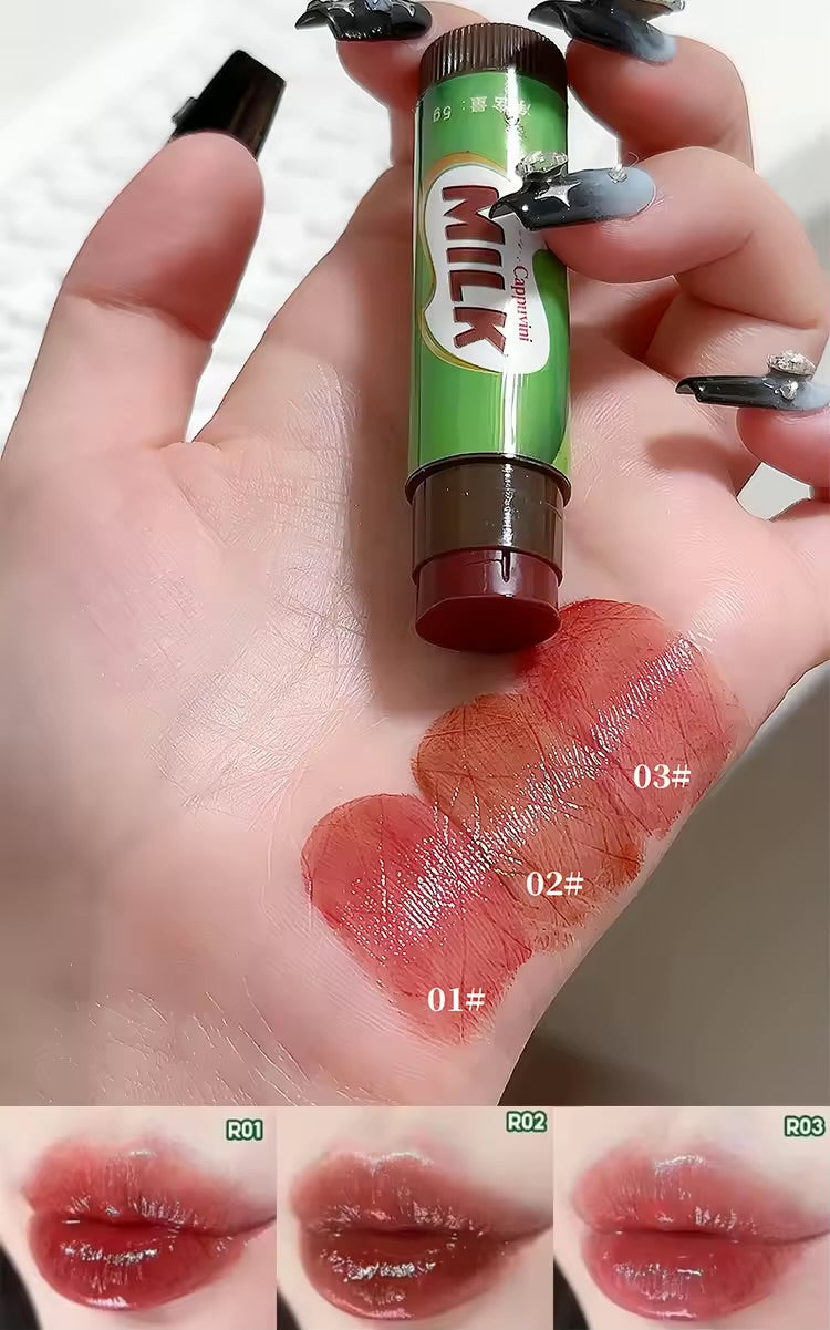 A aCappuvini milk tinted lip balm