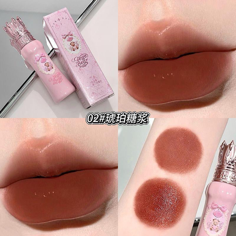 Gege bear royal silk cream lip mud