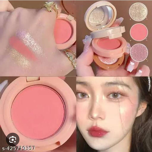 A Blusher & highlighter 3 in 1