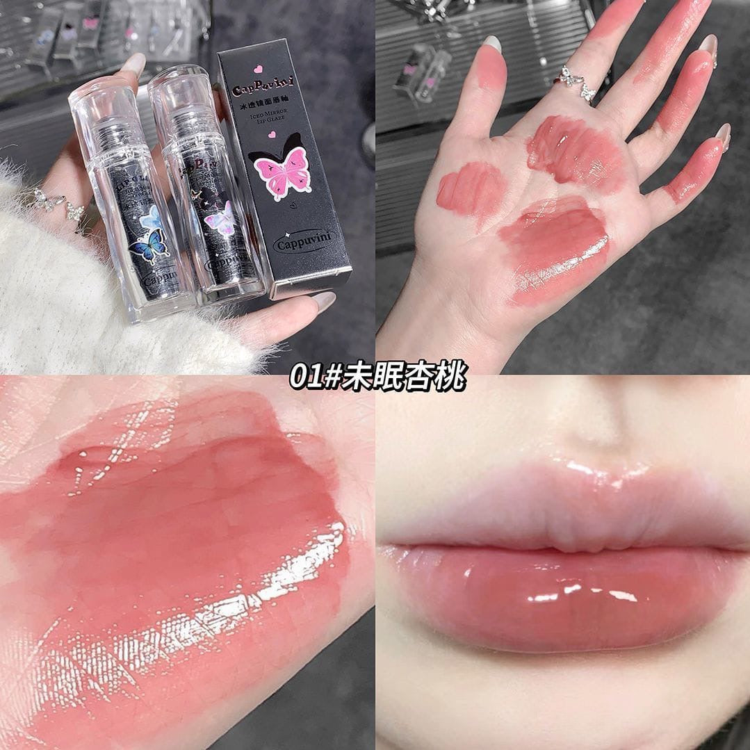 A cappuvini iced mirror lip glaze