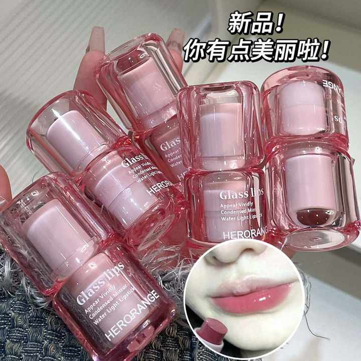 A aHeroange water glass gloss 💗