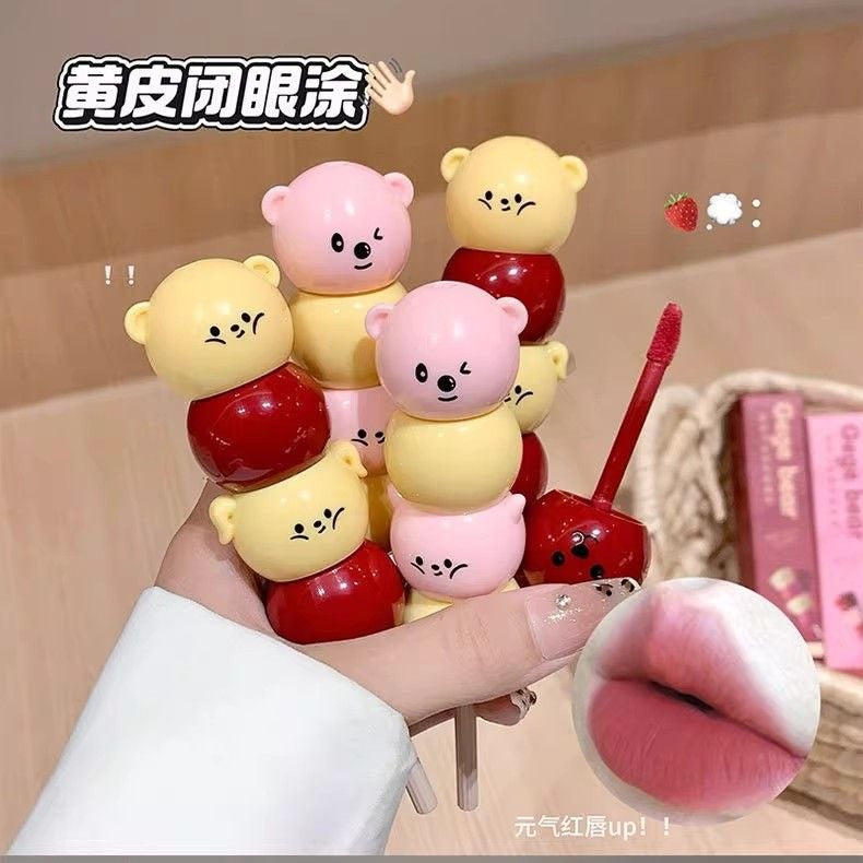 Gege bear sugar gourd velvet cream lip mud 🌷