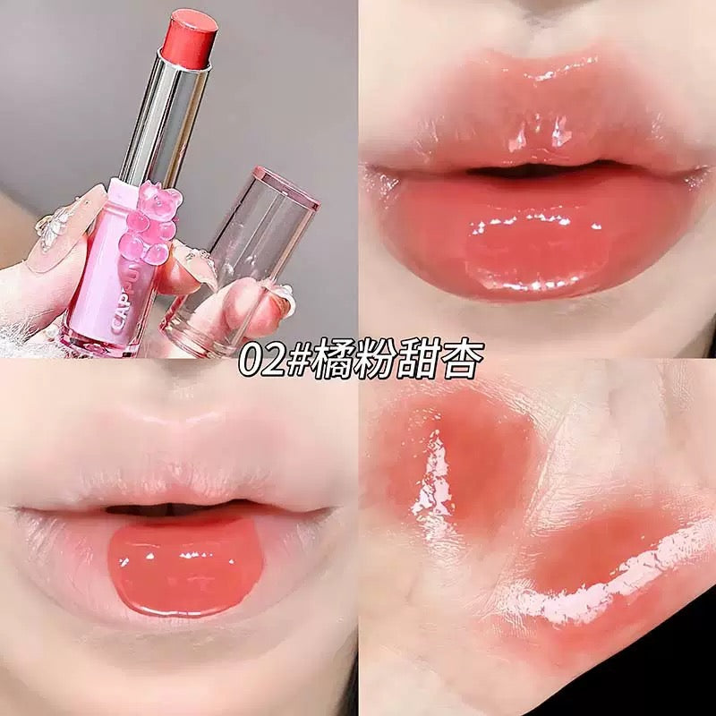 A cappuvini gummy bear mirror lip gloss
