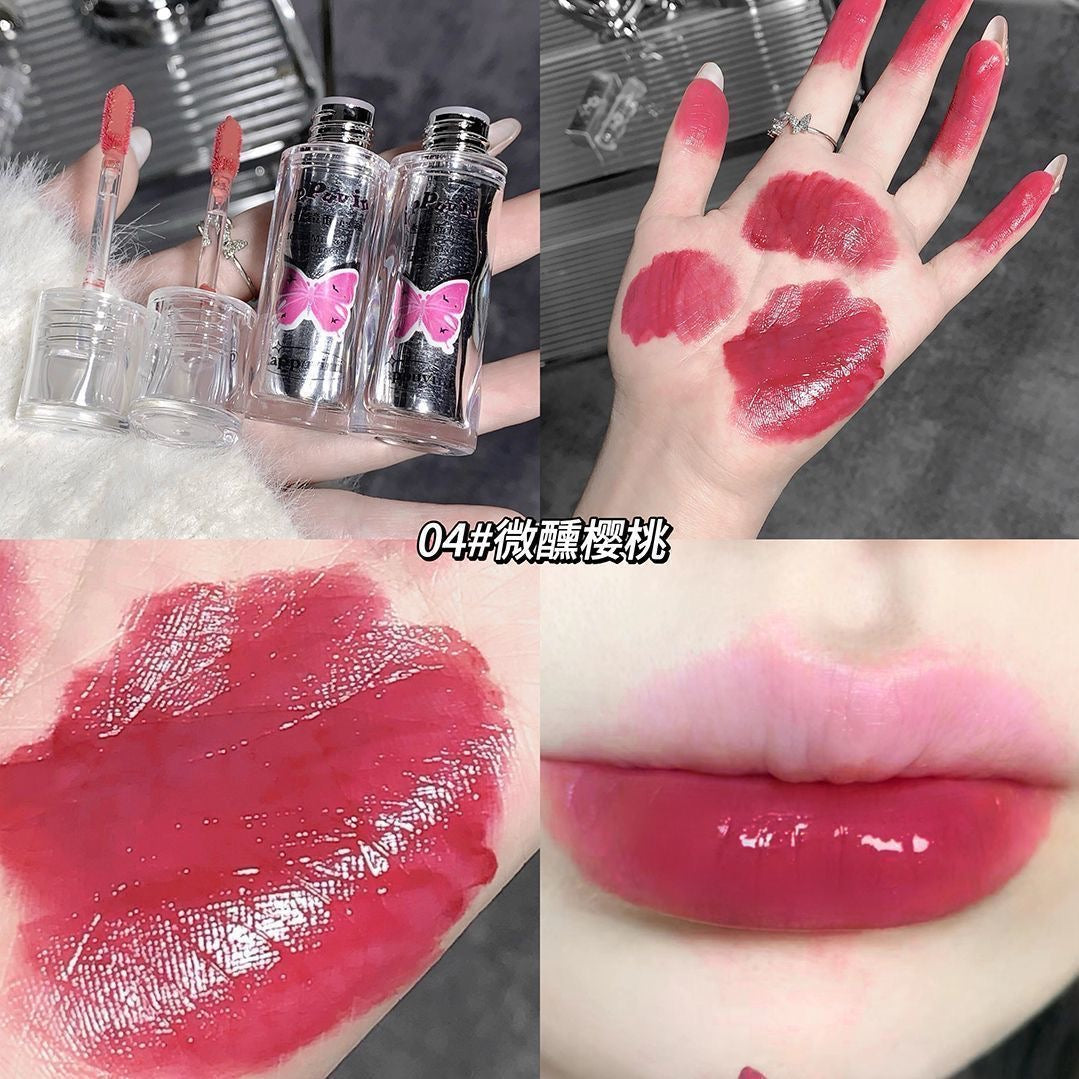 A cappuvini iced mirror lip glaze