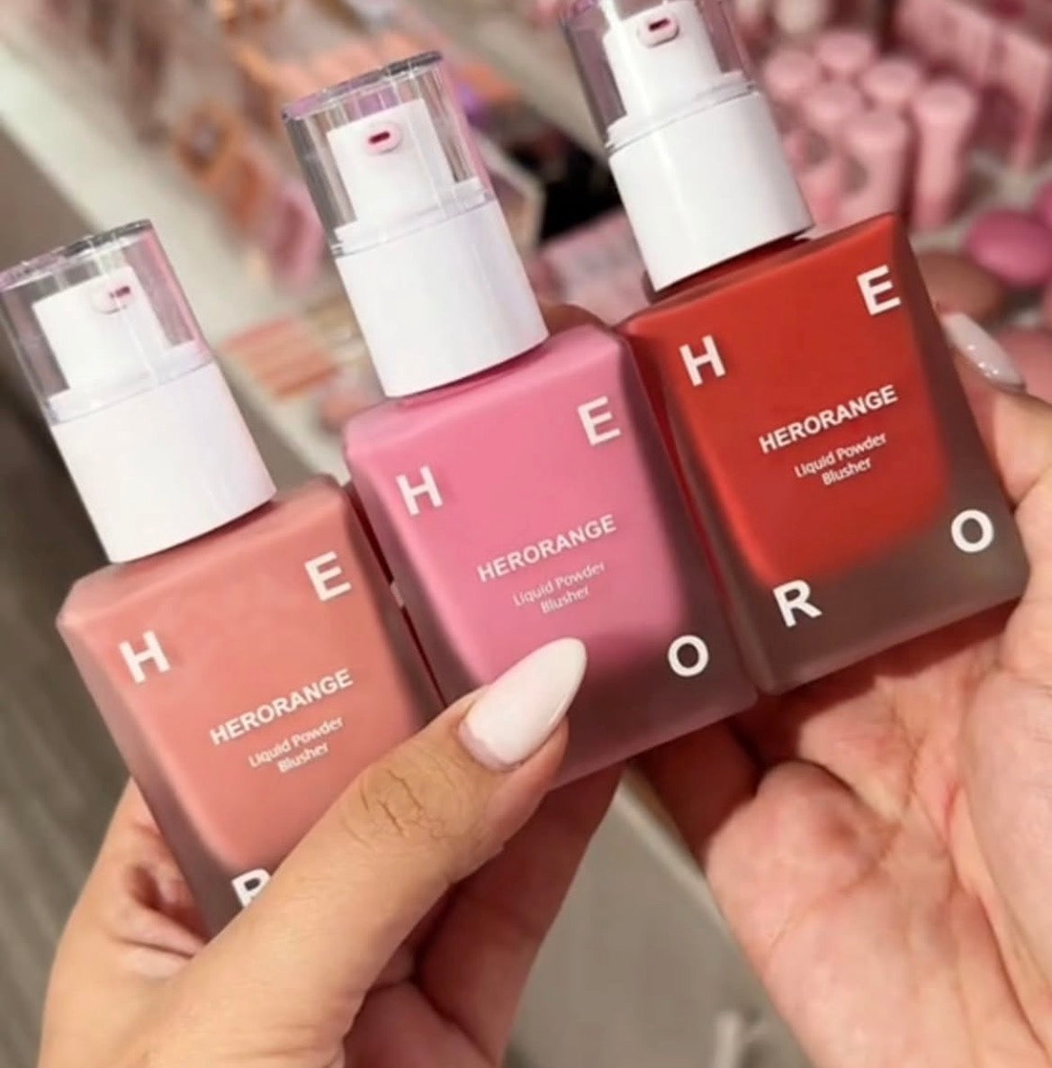 A herorange cream blush XXL size