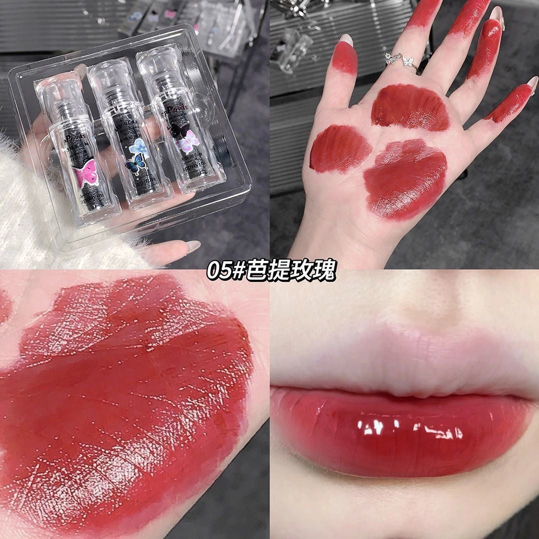 A cappuvini iced mirror lip glaze