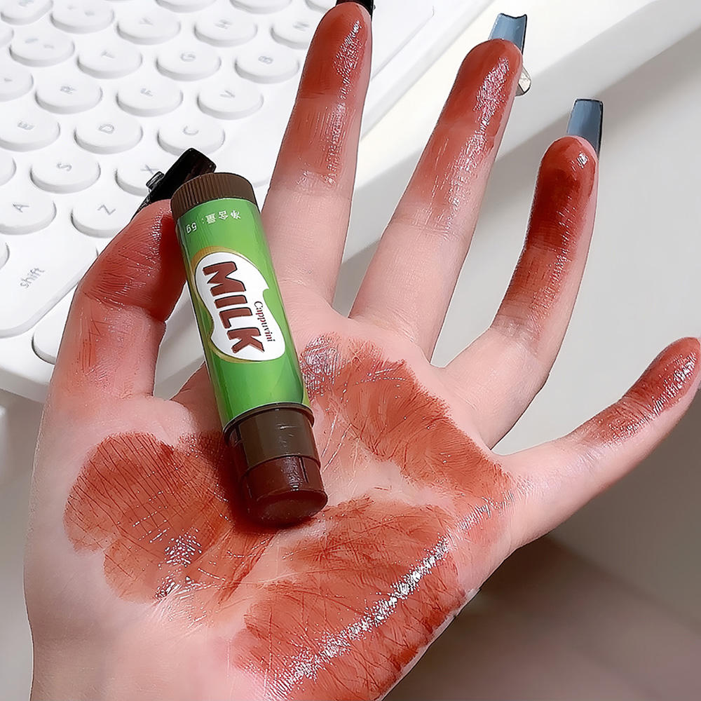 A aCappuvini milk tinted lip balm
