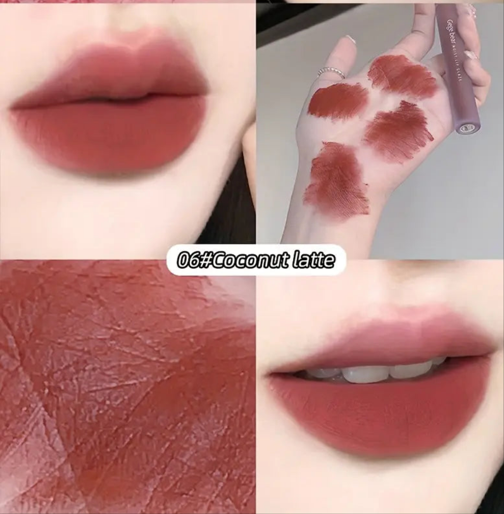 Gege bear velvet smooth lipmud lipstick