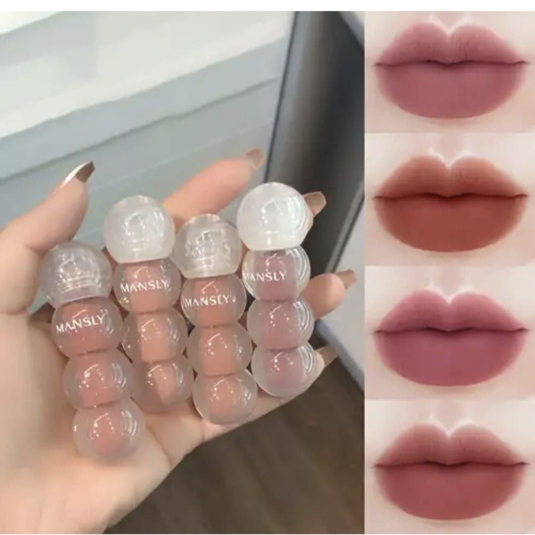 Mansly lip mud velvet texture lipstick