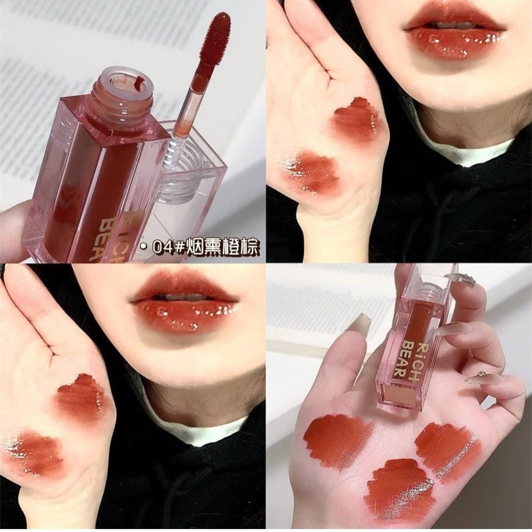 Rich Bear lip glaze tinted