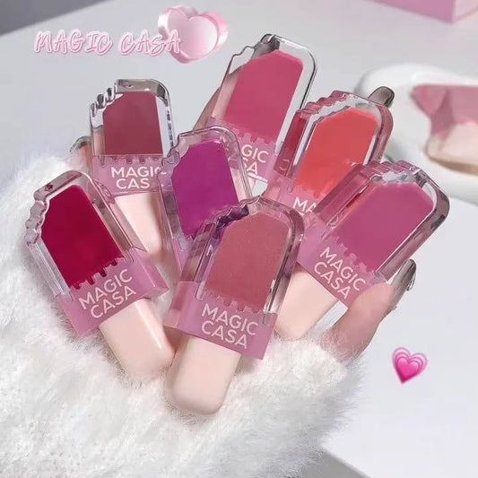 Magic Casa ice cream lipgloss tinted