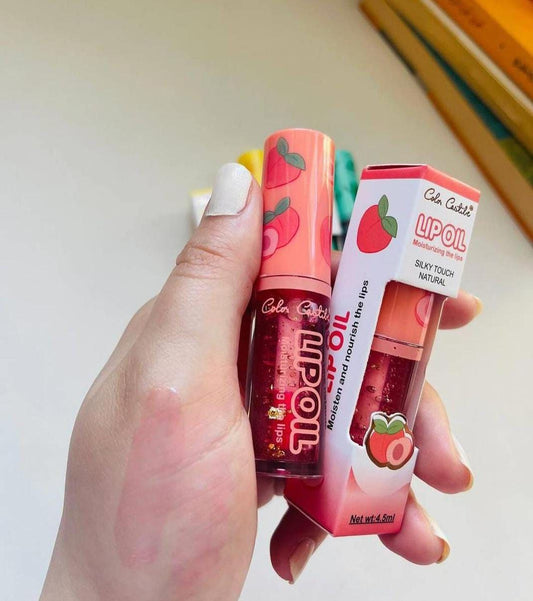 Non-sticky lip oil for everyday use