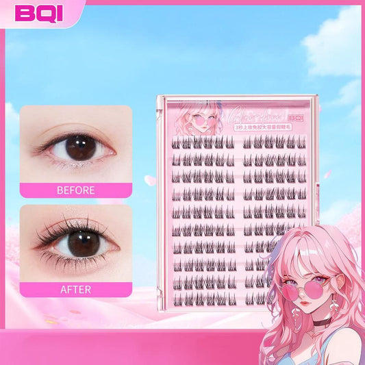 FAKE EYE EYELASHES Glue Free Self Adhesive big box 120 pcs